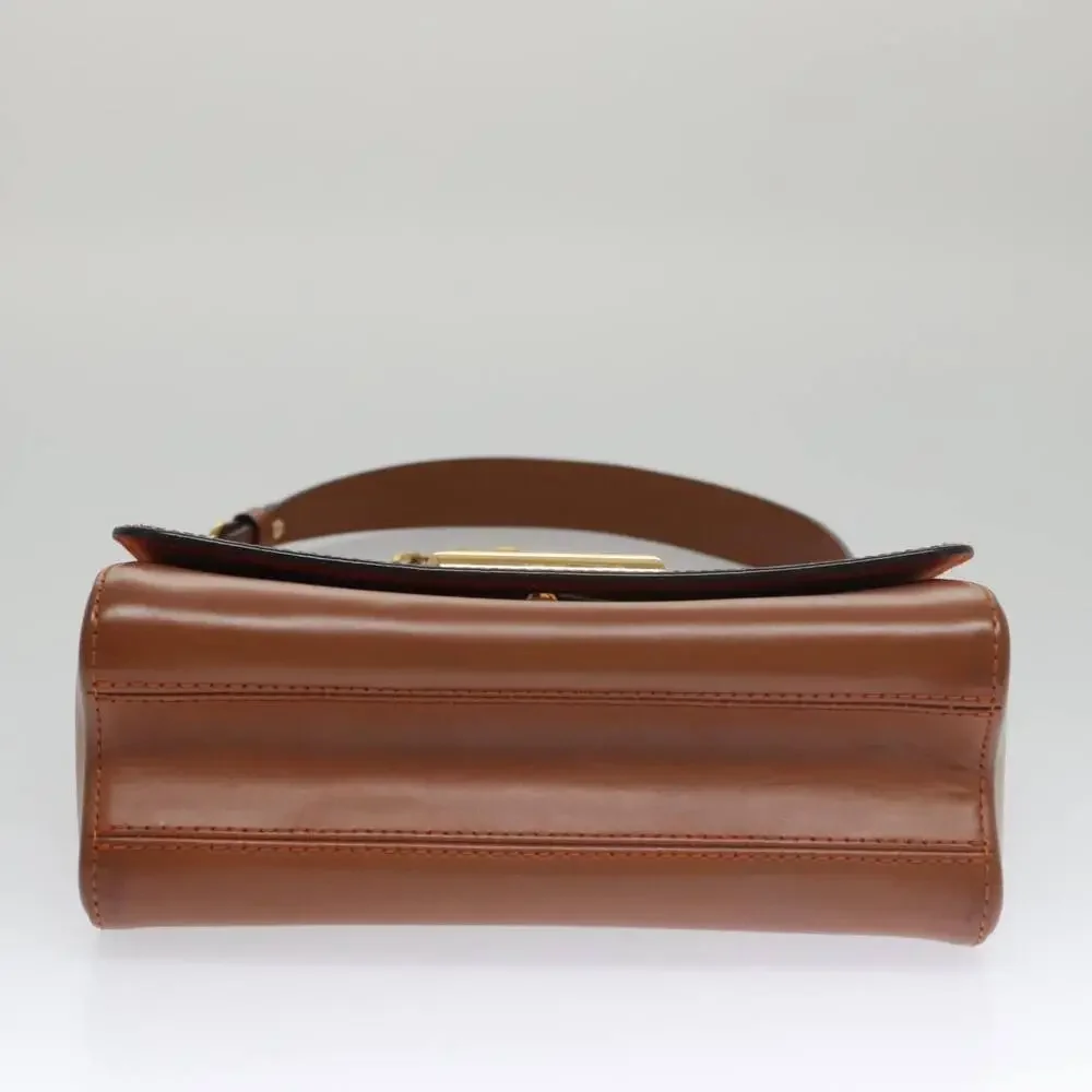 LOUIS VUITTON Catgram Sack Twist MM Shoulder Bag Marron M44408